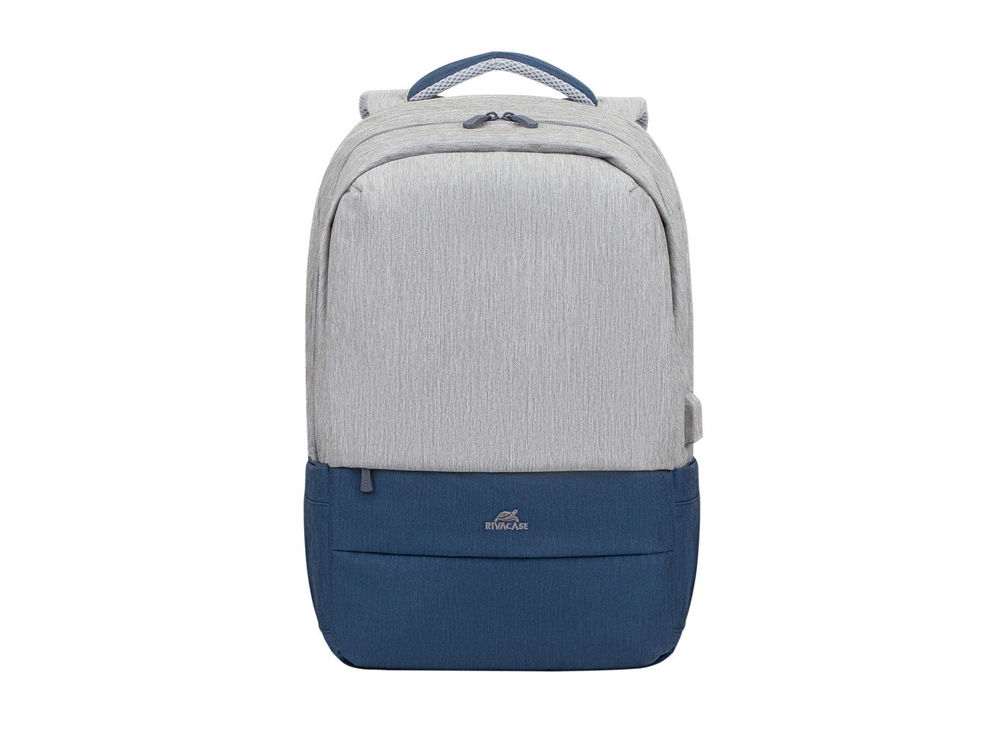 RIVACASE 7567 grey/dark blue рюкзак для ноутбука 17.3 / 6-1