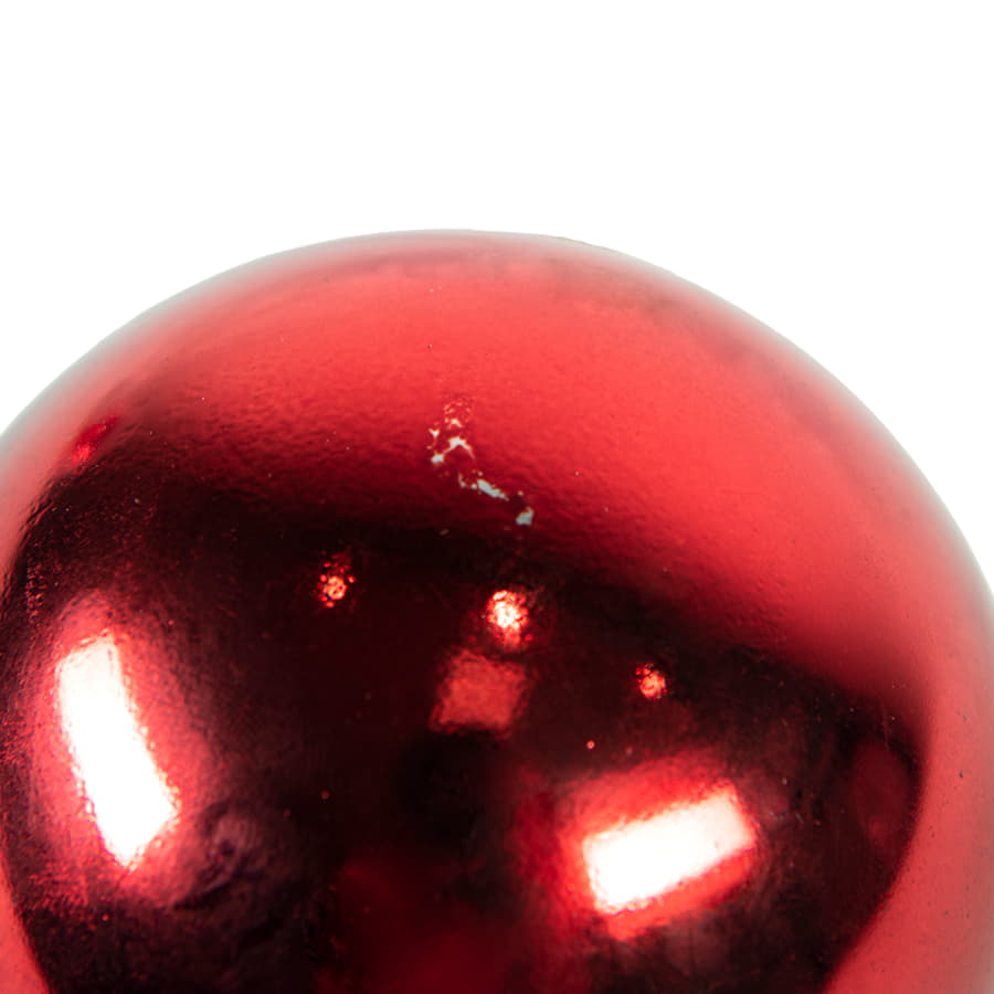 Шар новогодний GLOSS, серебристый-4