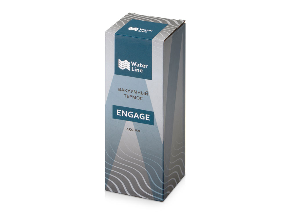 Вакуумный термос Engage, 450 мл, черный-9