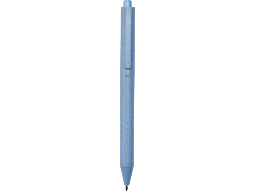 Ручка шариковая Pianta из пшеничной соломы, синий-1