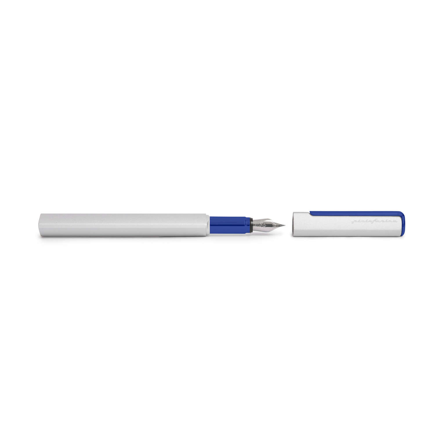 Перьевая ручка PININFARINA PF One SILVER /BLUE-1