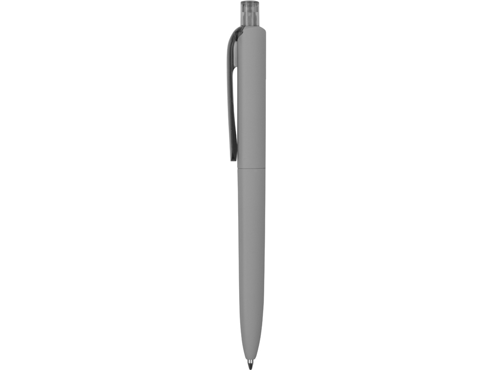 Ручка шариковая Prodir DS8 PRR софт-тач, серый-3