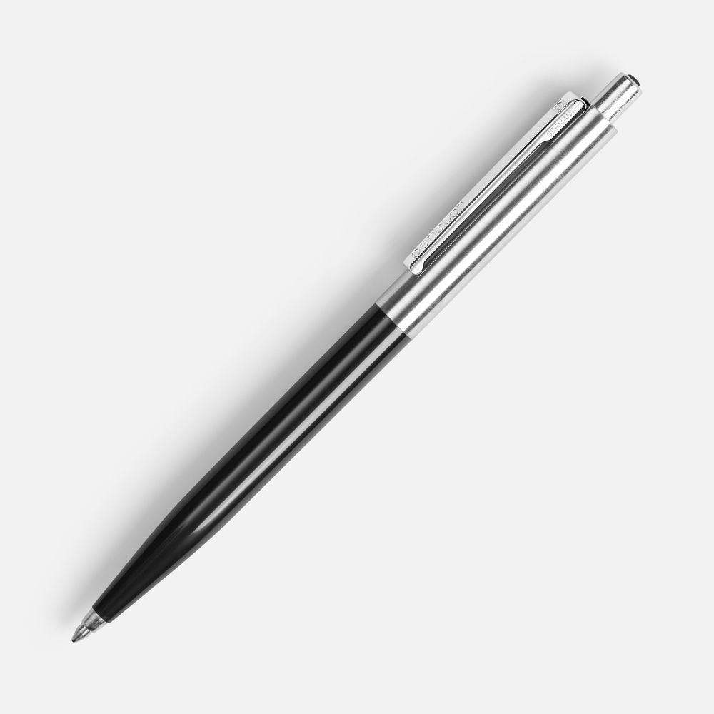Ручка шариковая Senator Point Metal, ver.2, черная-1