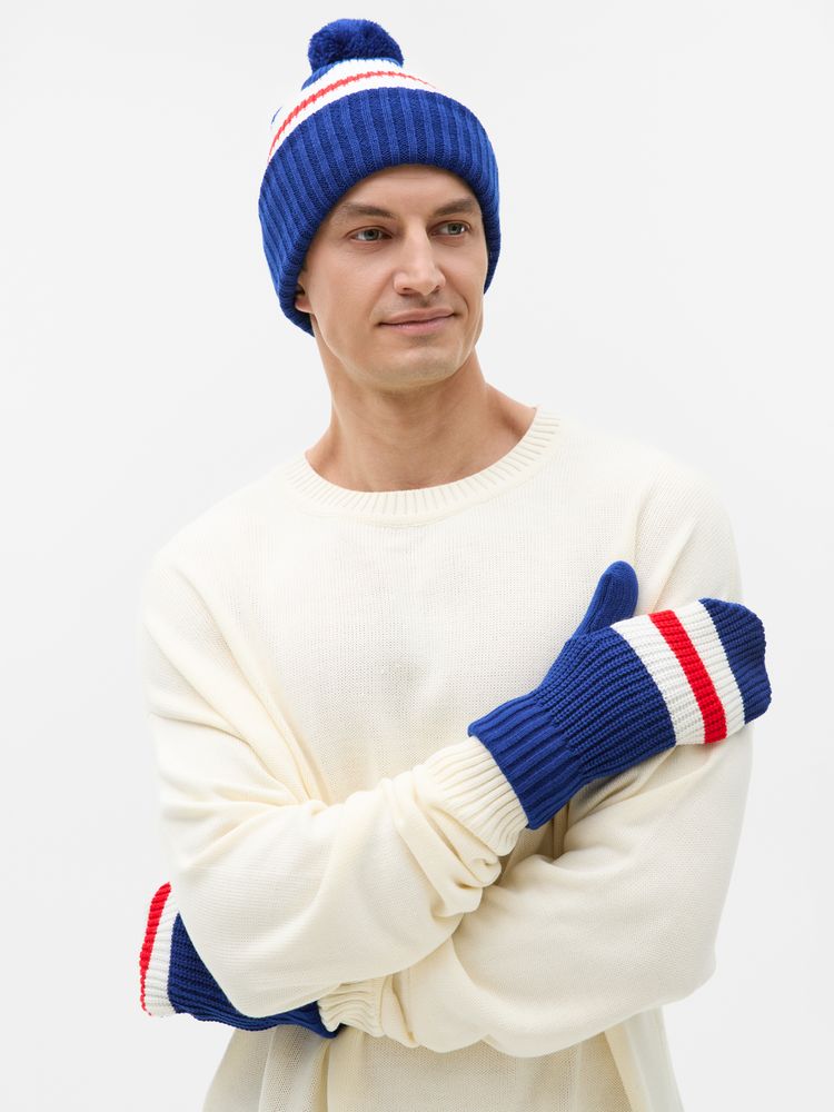 Варежки Winwear, темно-синие (кобальт)-3