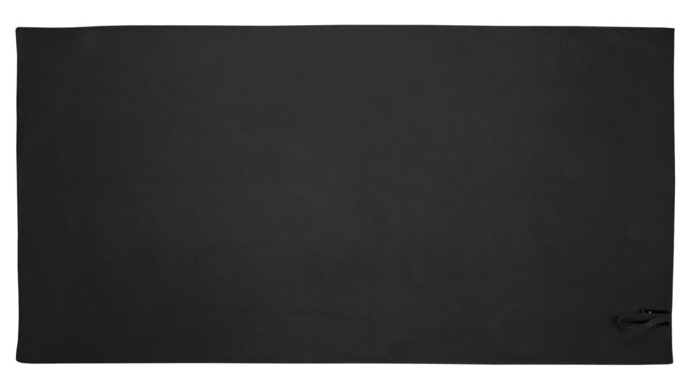 Спортивное полотенце Atoll Large, черное-2