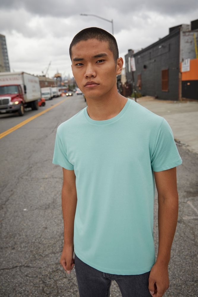 Футболка унисекс E150 Inspire (Organic), красная-3