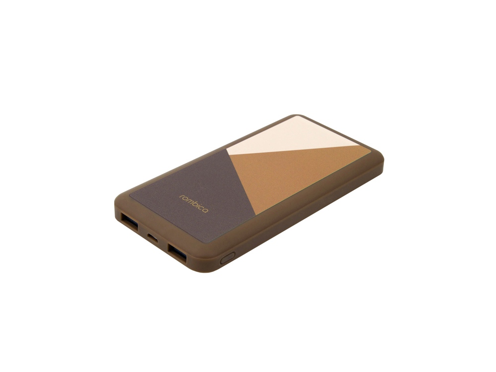 Внешний аккумулятор Rombica NEO Bright 2C, коричневый-1