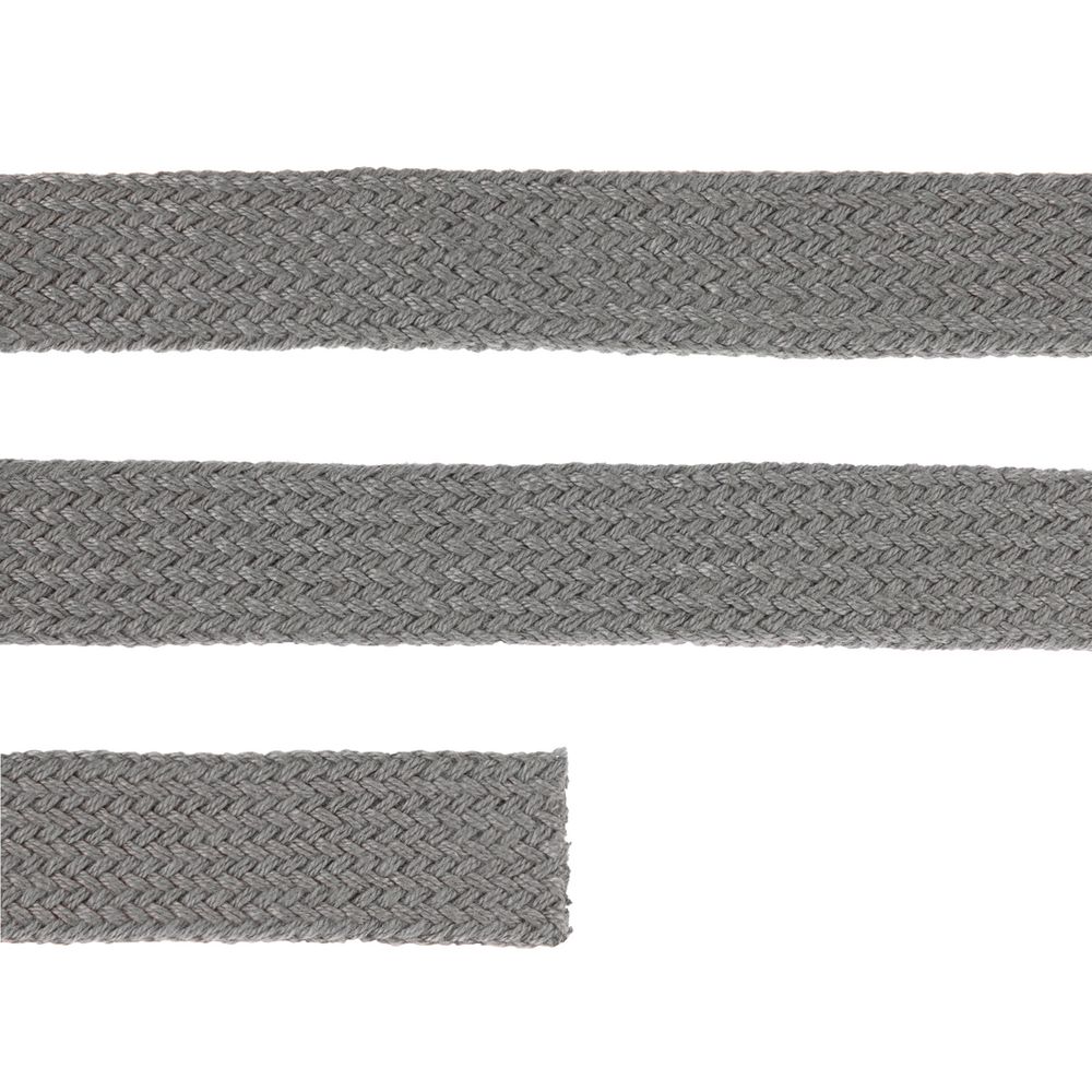 Плоский шнур Cord XL, серый, 180 см-1