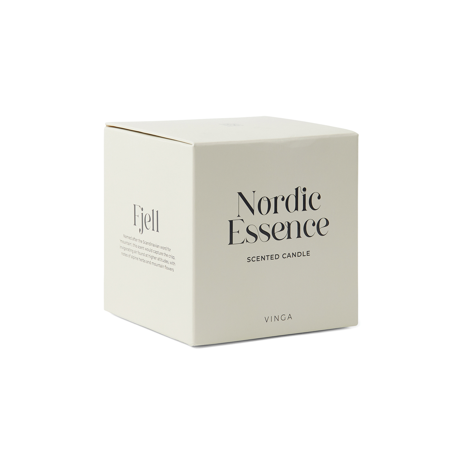 Маленькая ароматическая свеча VINGA Nordic Essence в стекле-2