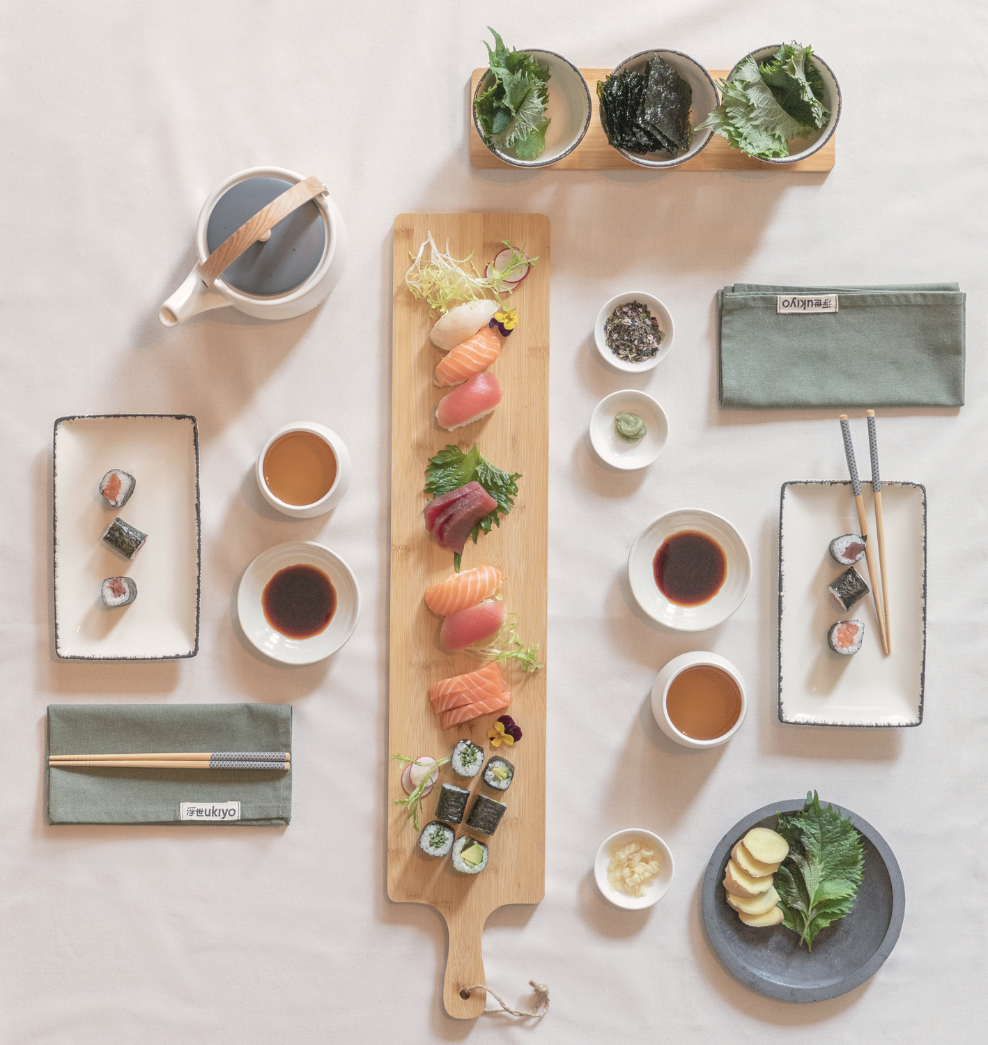 Набор приборов для суши Ukiyo, 8 предметов-6