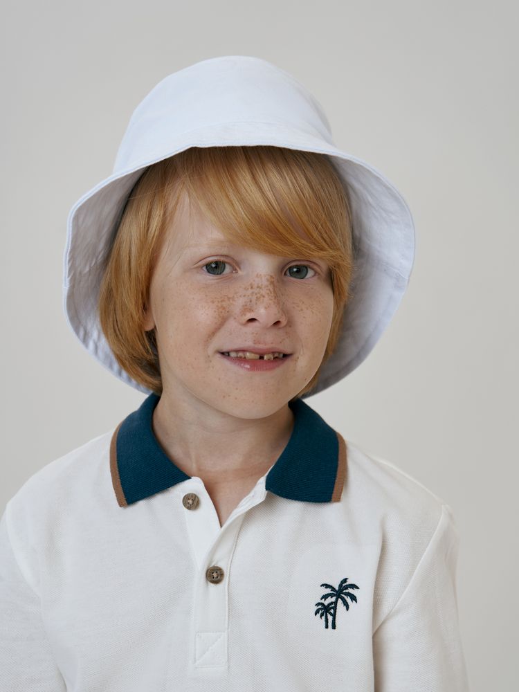 Панама детская Challenge Kids, красная-5