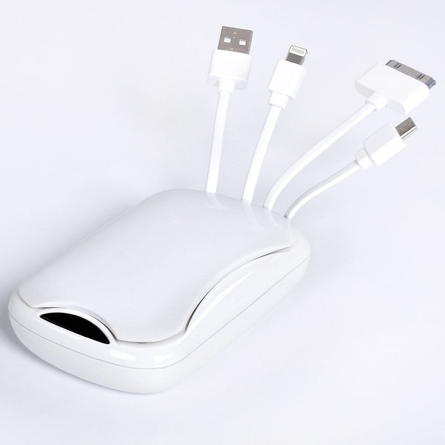 Универсальное зарядное устройство "Easy Power" (4000 мАh), белый-0