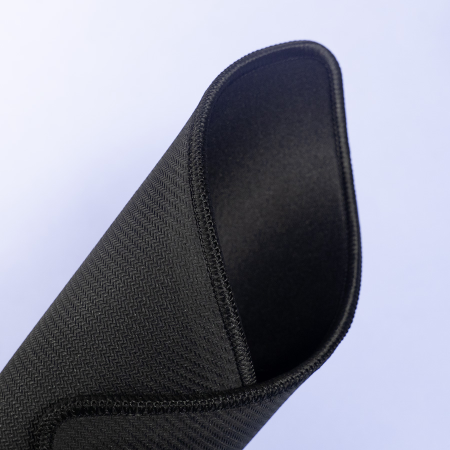 Коврик для мыши GLIDE M, 35*25*0,3см, прошитый край, черный, черный-2