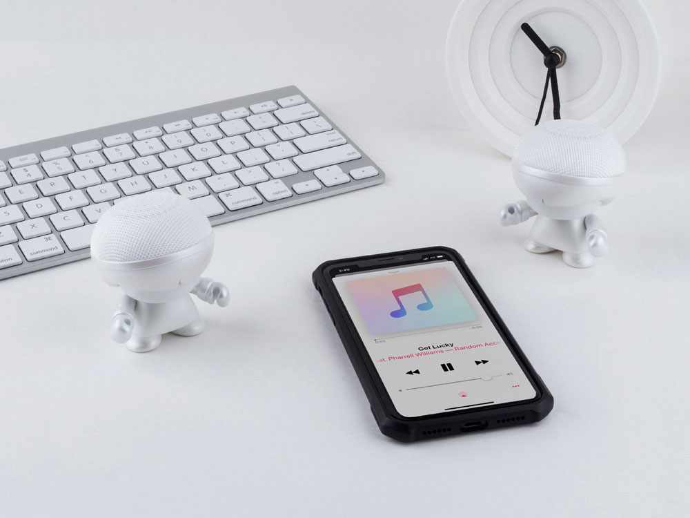 Портативная колонка Bluetooth XOOPAR mini Xboy Metallic, белый-2