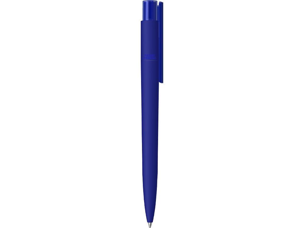 Шариковая ручка RECYCLED PET PEN PRO K transparent GUM soft-touch, синий-3