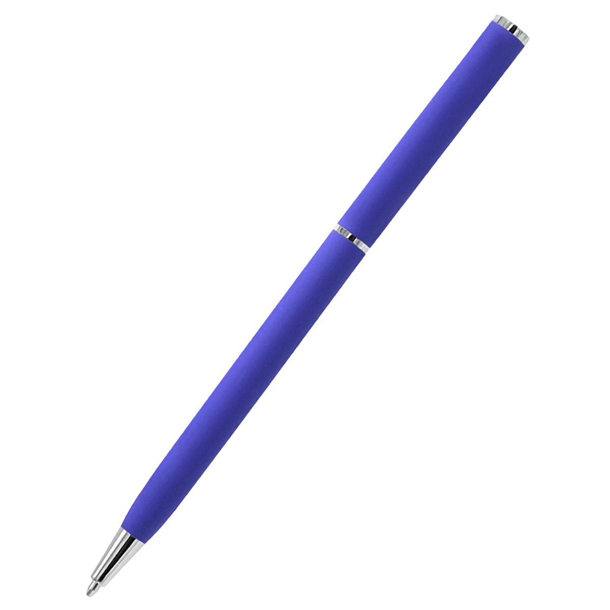 Ручка металлическая Tinny Soft софт-тач, Фиолетовый-3