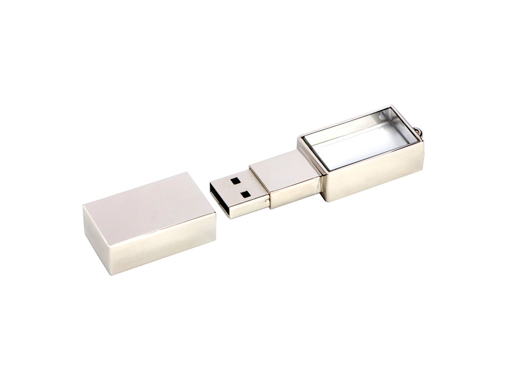 USB-флешка на 16 ГБ,  серебро-1
