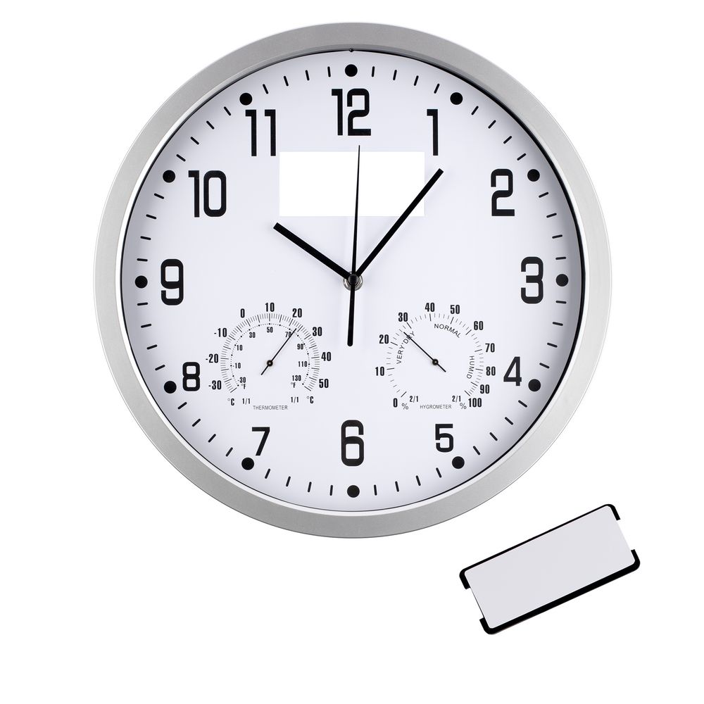Часы настенные Insert2, белые-1