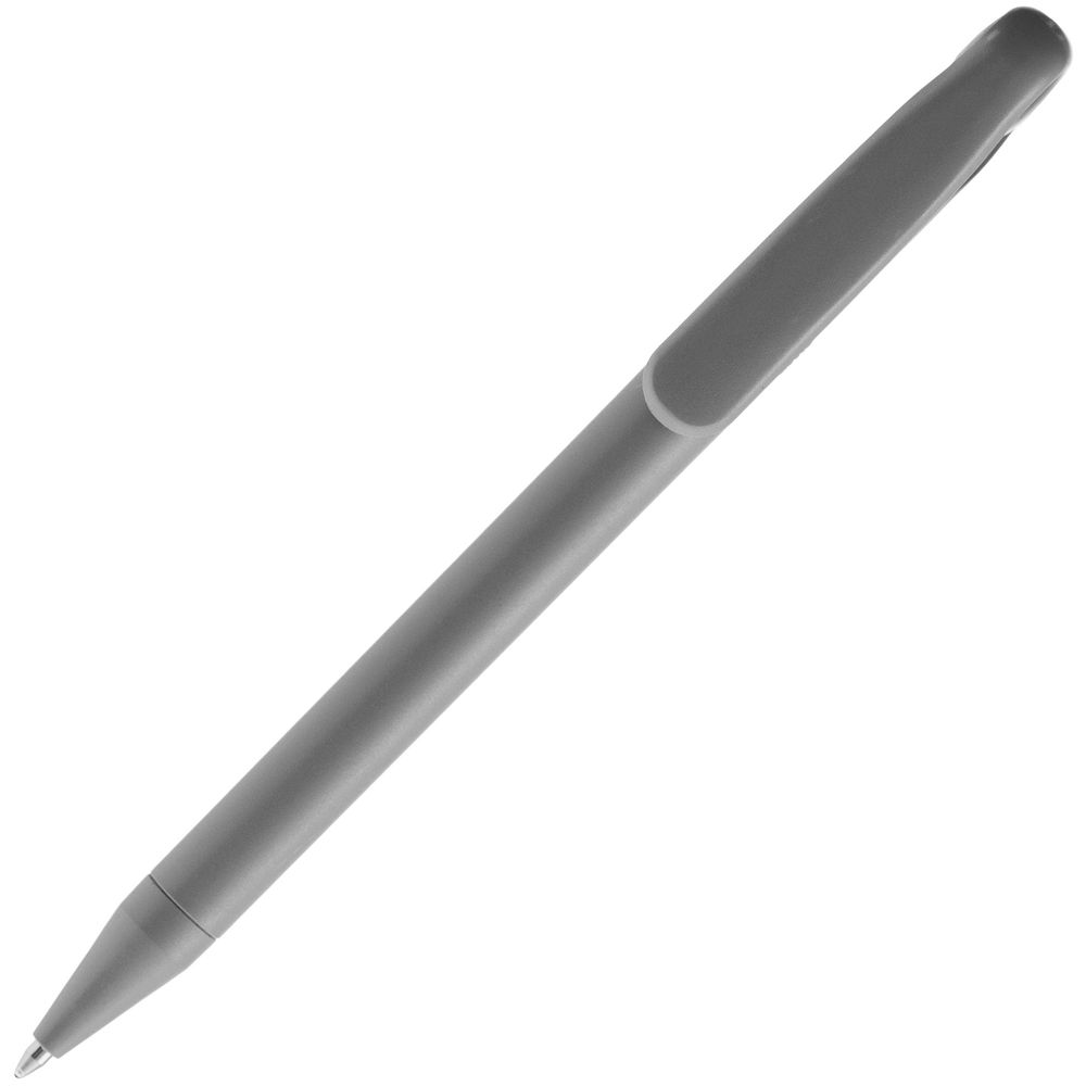 Ручка шариковая Prodir DS1 TMM Dot, серая с черным-4