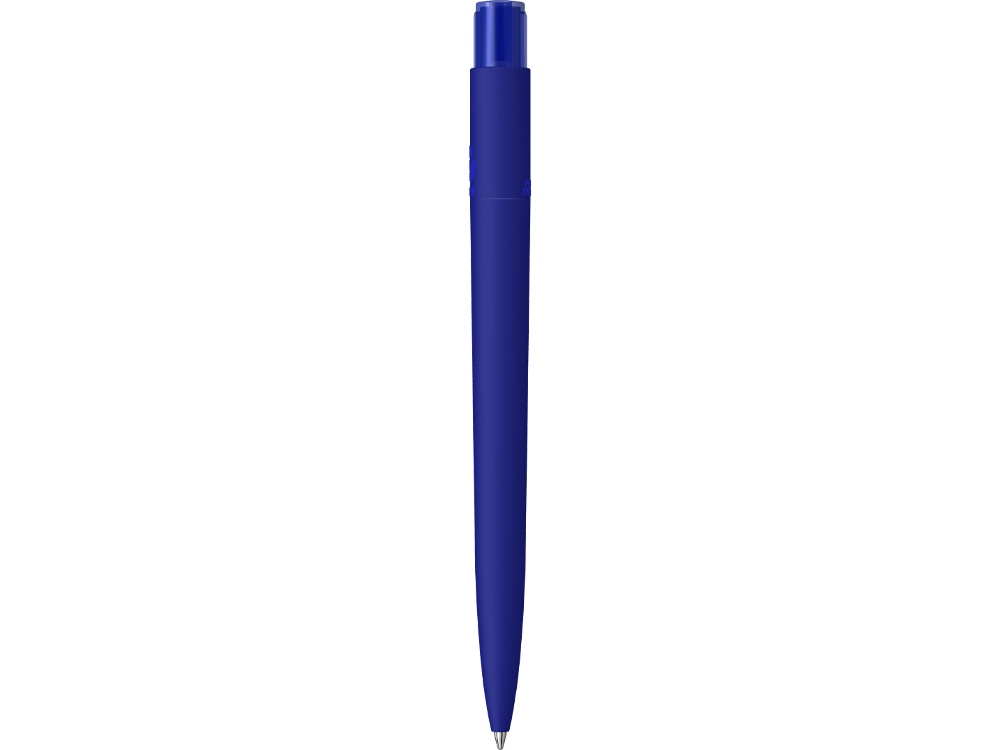 Шариковая ручка RECYCLED PET PEN PRO K transparent GUM soft-touch, синий-2