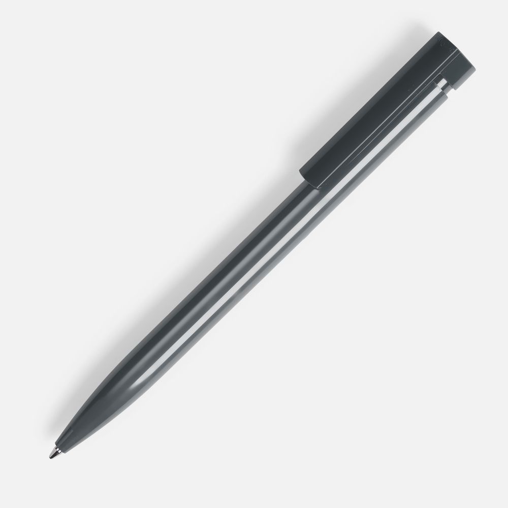 Ручка шариковая Liberty Polished, серая-0