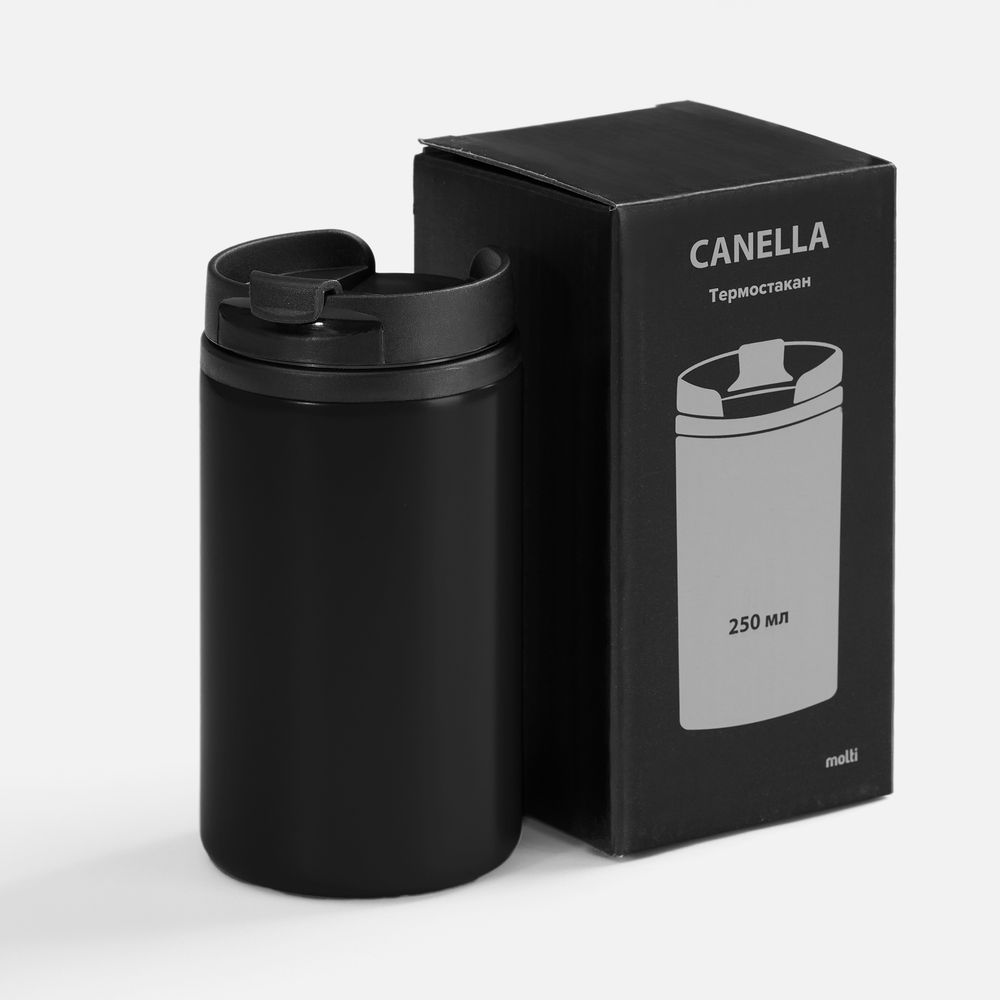 Термостакан Canella, черный-3