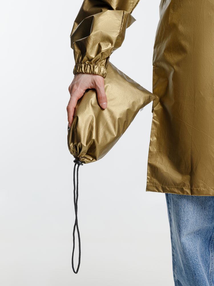 Дождевик Palladio Pockets, золотистый-5