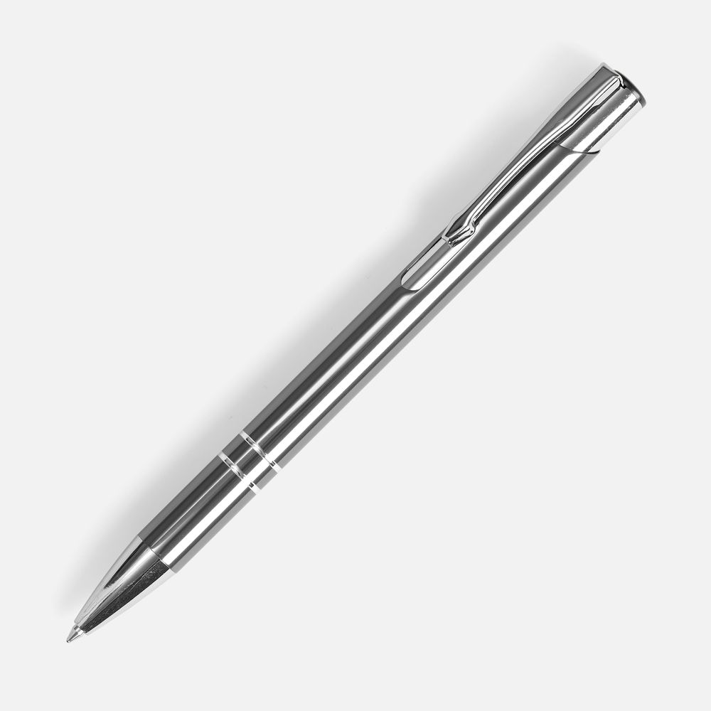 Ручка шариковая Keskus, серая-0
