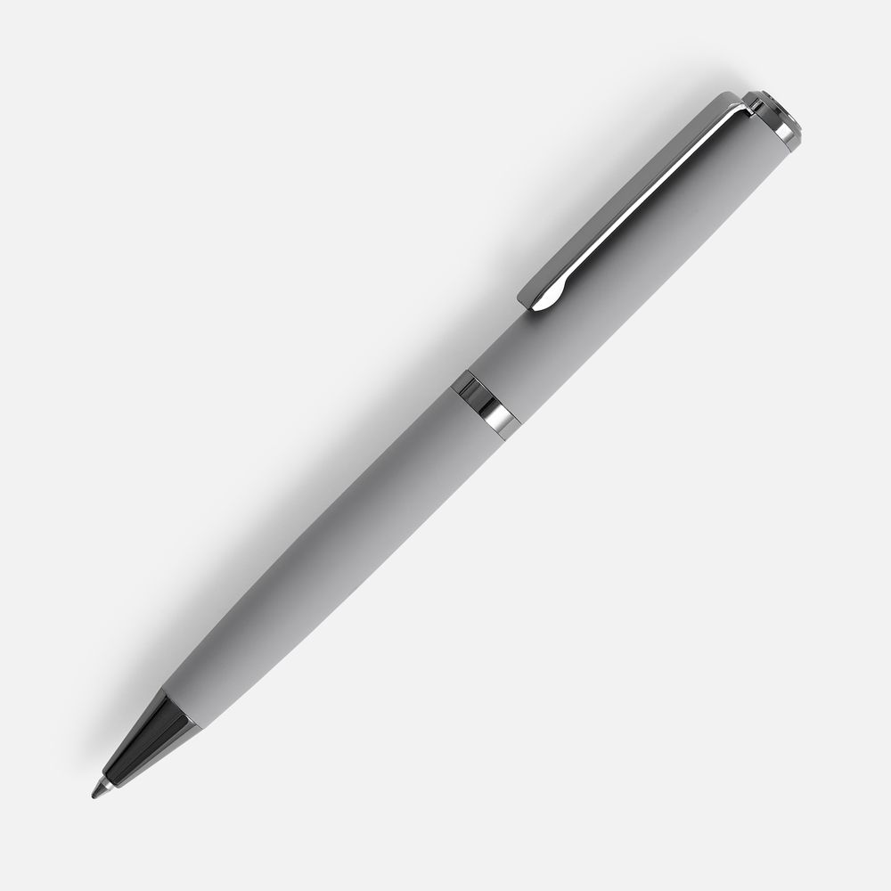 Ручка шариковая Inkish Gunmetal в футляре, серая-0