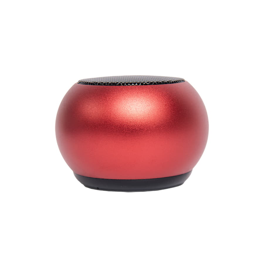 Портативная mini Bluetooth-колонка Sound Burger "Ellipse" красная, ярко-красный-1