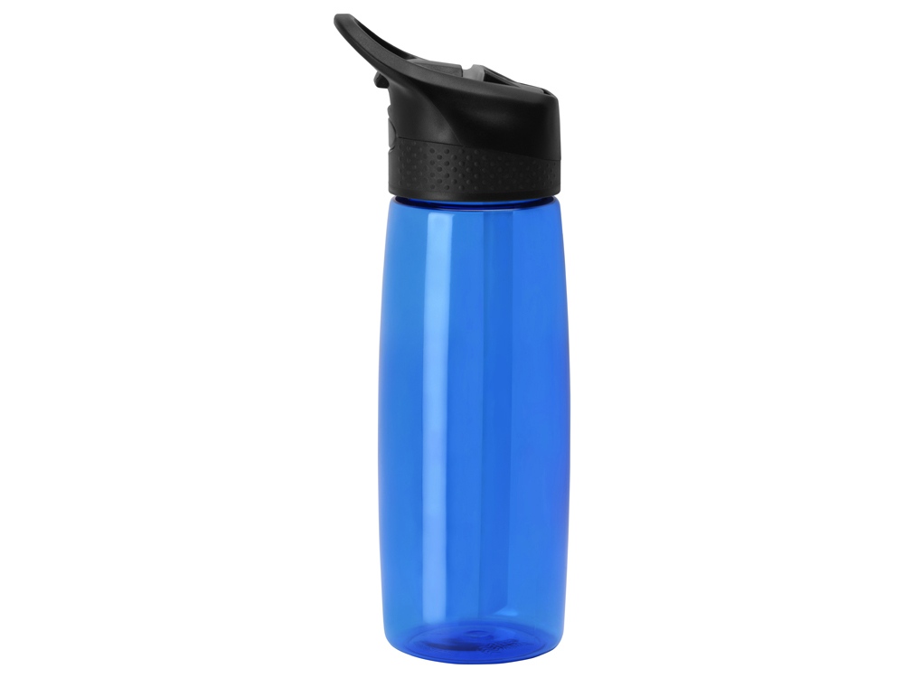 Бутылка c кнопкой Tank, тритан, 680мл Waterline, синий-5
