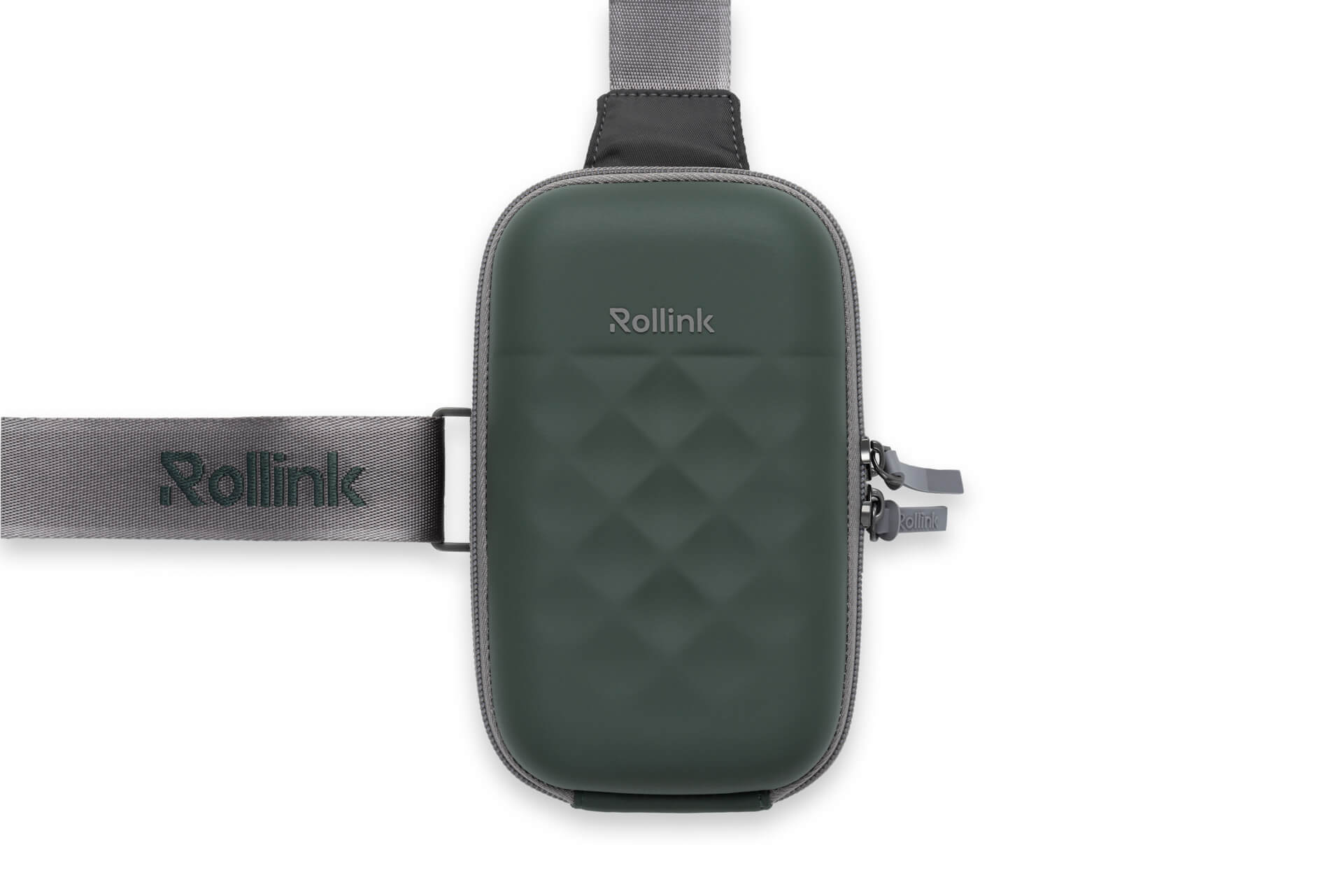 Дорожная сумочка Rollink Mini Bag Go 19,5x12x6 см, темно-зеленая-1