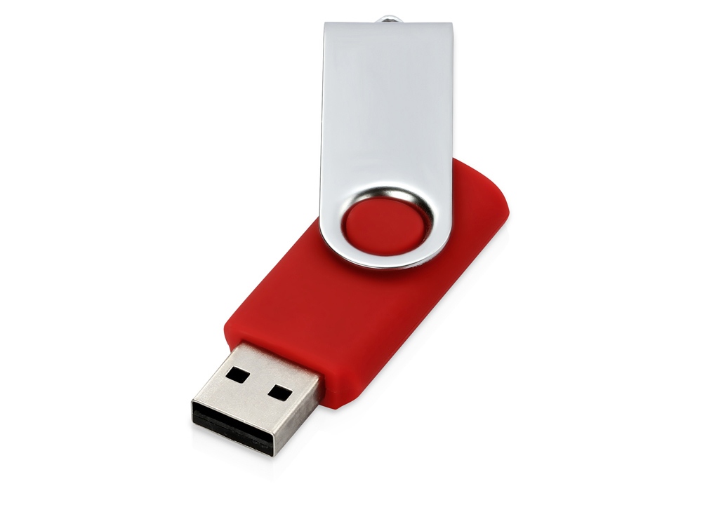 Флеш-карта USB 2.0 16 ГБ Квебек, красный-1