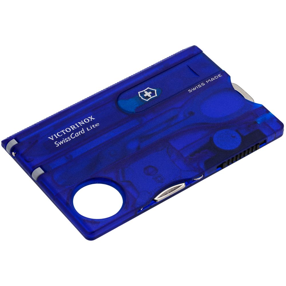 Набор инструментов SwissCard Lite, синий-0