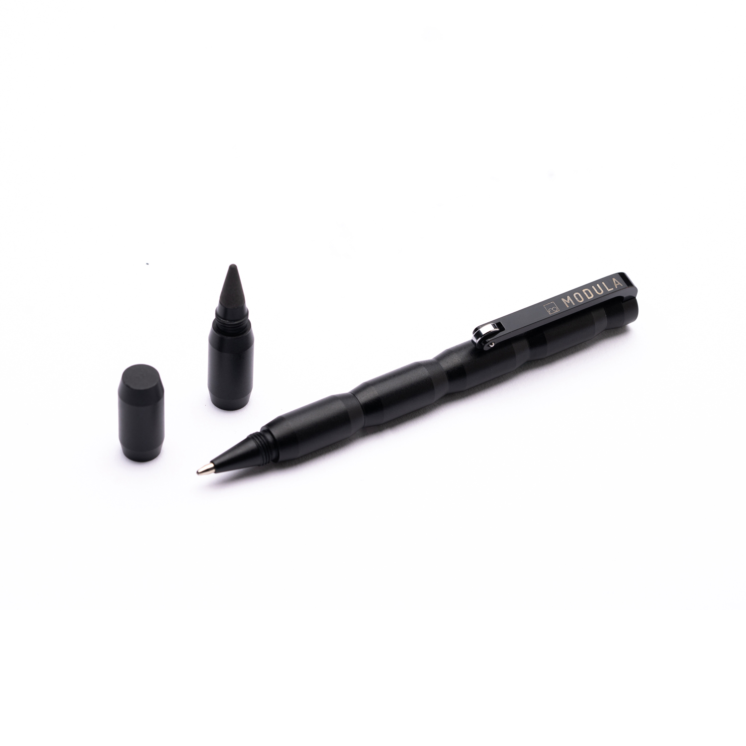 Шариковая ручка+карандаш Pininfarina Modula Black-0