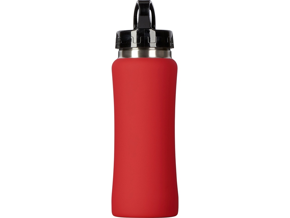 Бутылка для воды Bottle C1, сталь, soft touch, 600 мл, красный-8