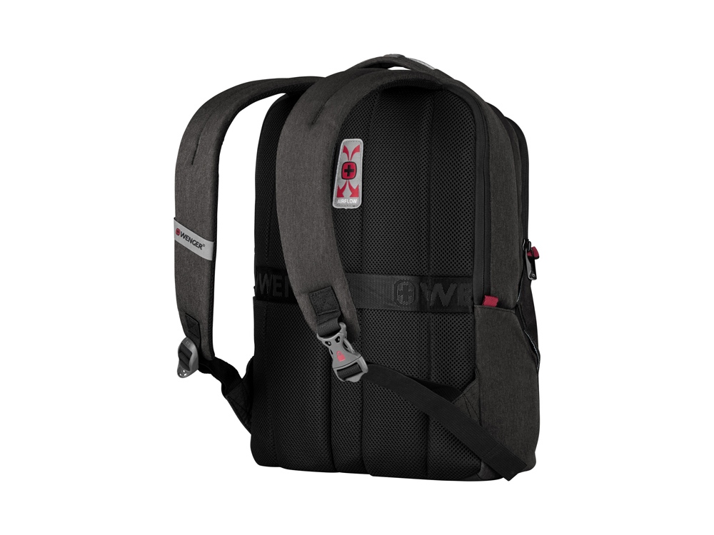 Рюкзак WENGER MX Professional 16, серый, 100% полиэстер, 33х21х45 см, 21 л-2