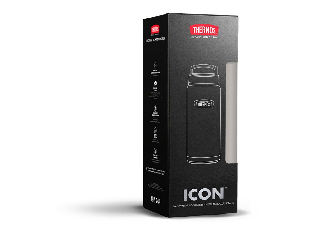 Термос из нерж. стали тм THERMOS IS-212 MS 1.2L, стальной-7