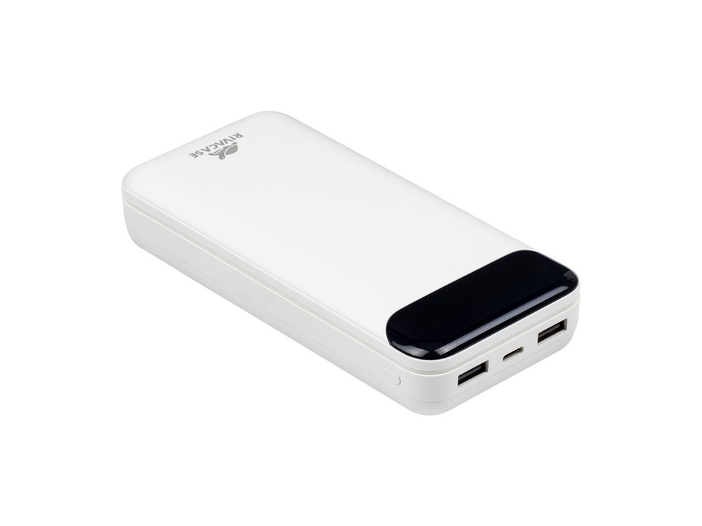 RIVACASE VA2280 (20000mAh) с дисплеем, белый, внешний аккумулятор /24-16