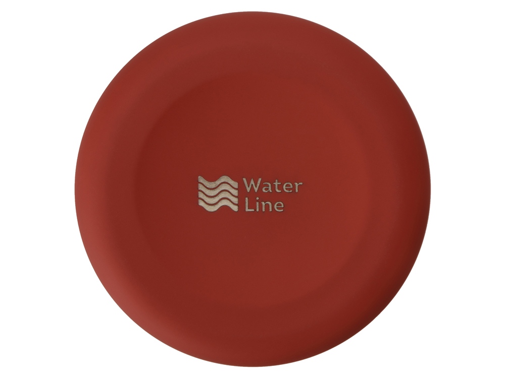 Вакуумная термобутылка Cask Waterline, soft touch, 500 мл, красный-6