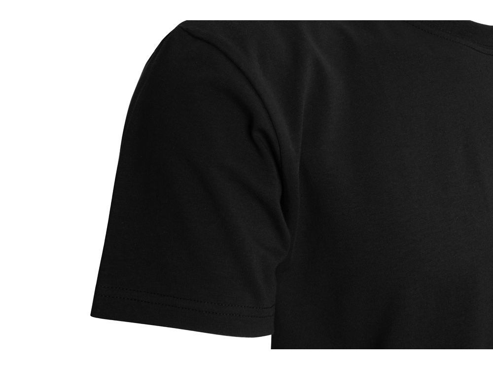Футболка HD Fit короткий рукав с эластаном, мужская, чёрный-7