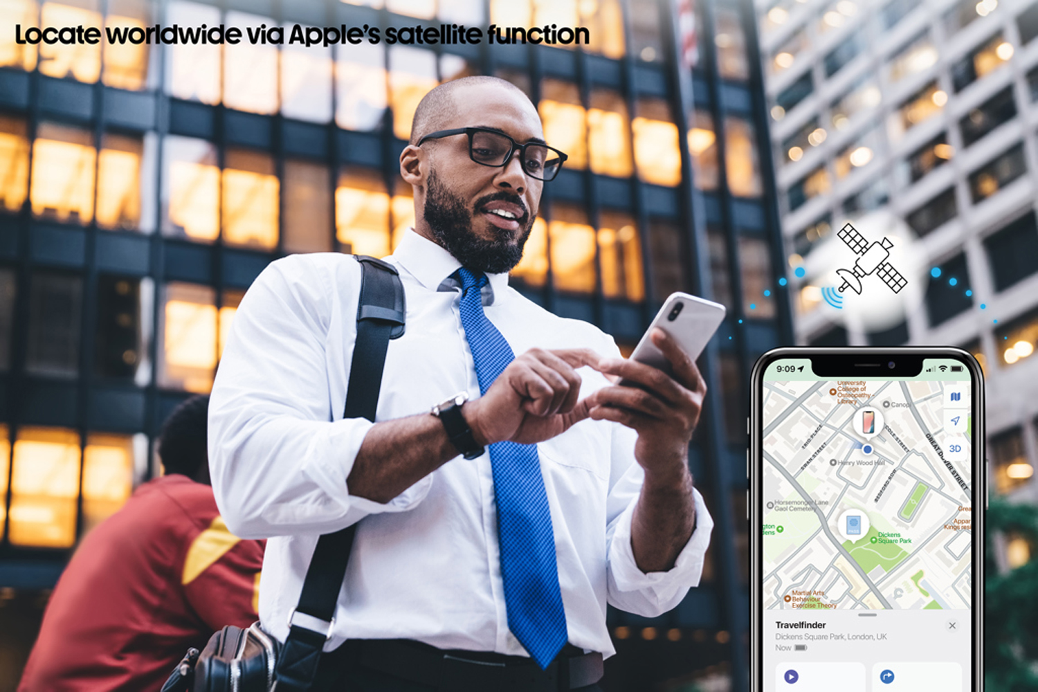 Обложка для паспорта Travelfinder с технологией Find My-12