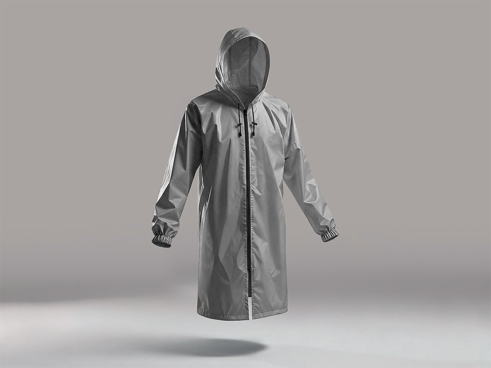 Дождевик Sunny, серый, размер M/L-0