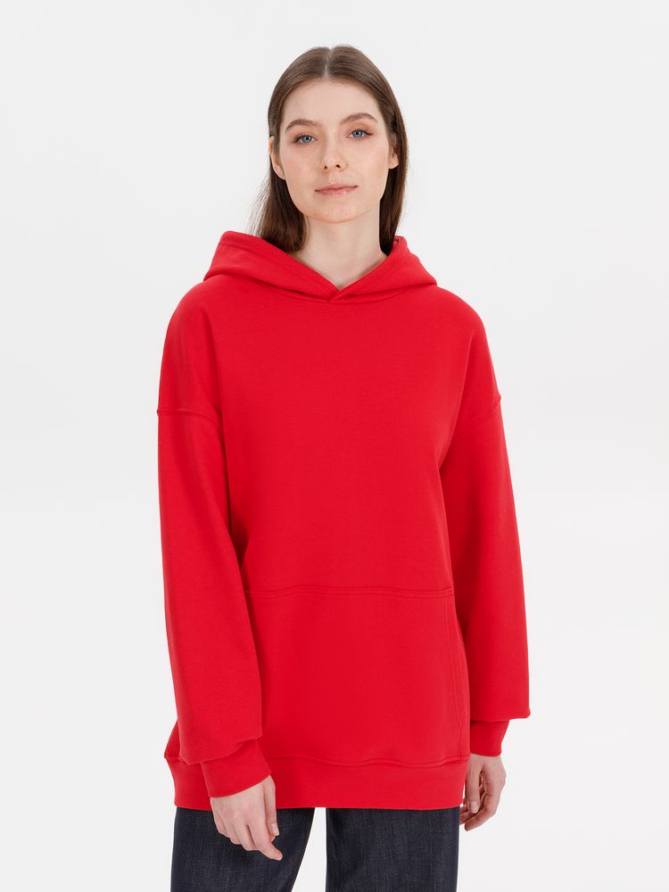 Худи оверсайз унисекс Outshine, красное-7
