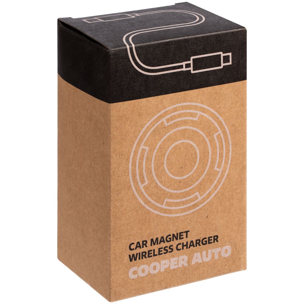 Держатель для смартфона Cooper Auto Wireless с беспроводной зарядкой, белый-5