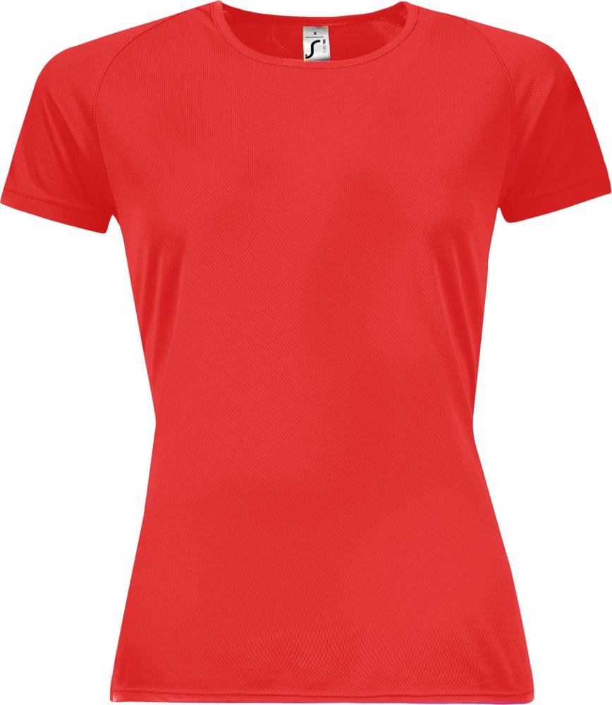 Футболка женская Sporty Women 140, красная-0