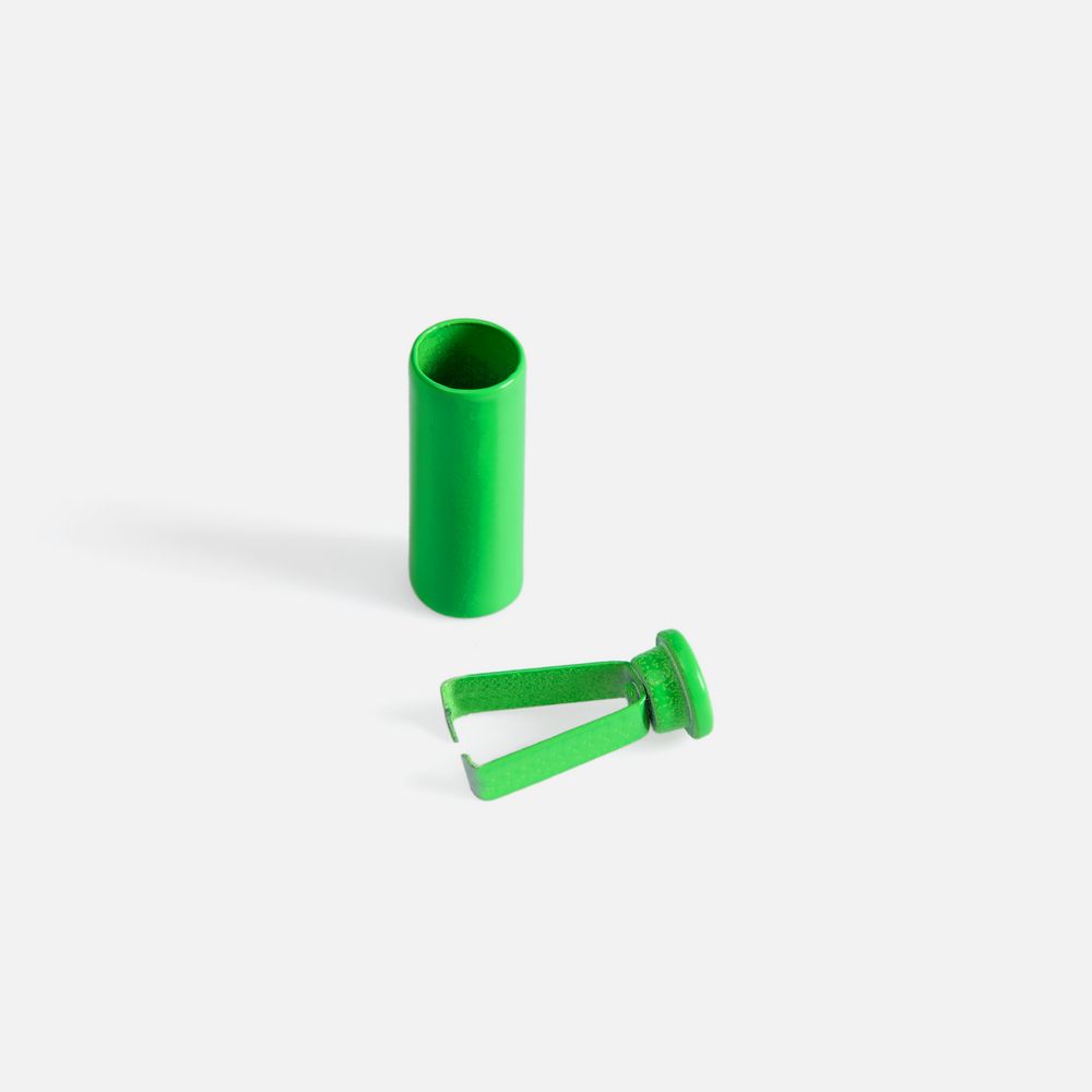 Наконечник для шнурка Nozzle, ver.2, зеленый неон-2