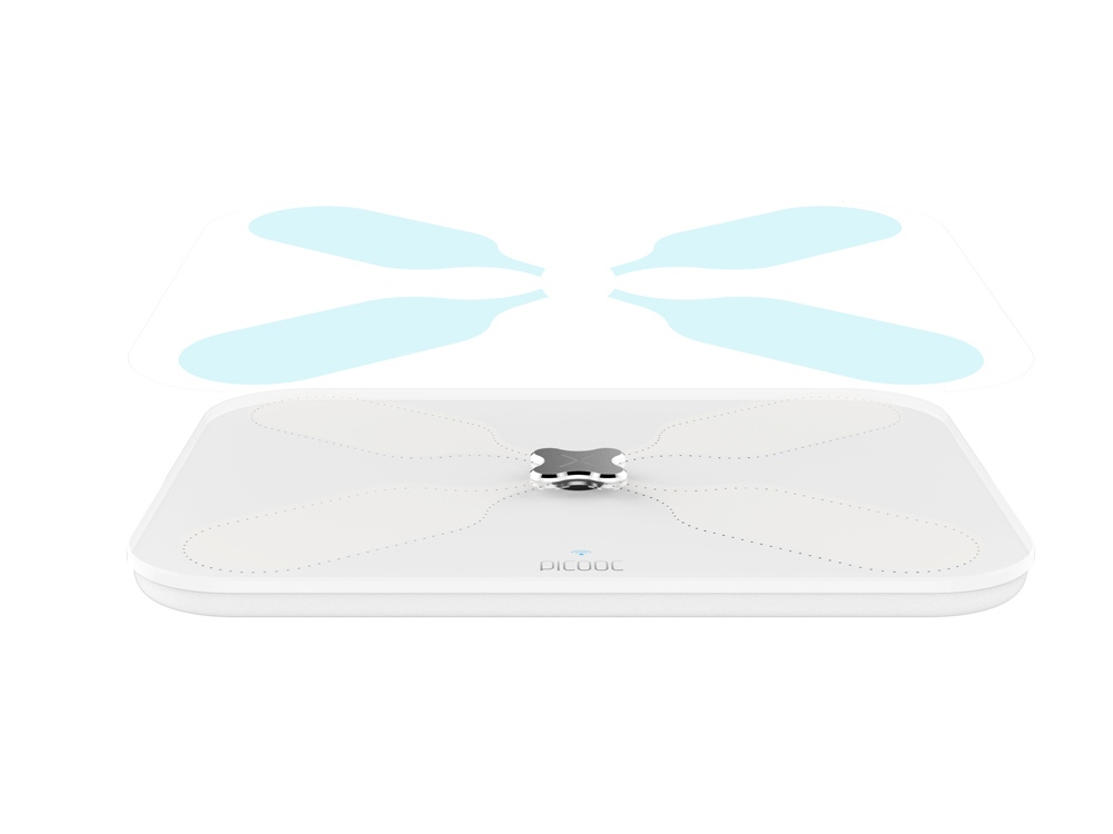 Умные диагностические весы с Wi-Fi Picooc S3 Lite White (6924917717049), белый-9
