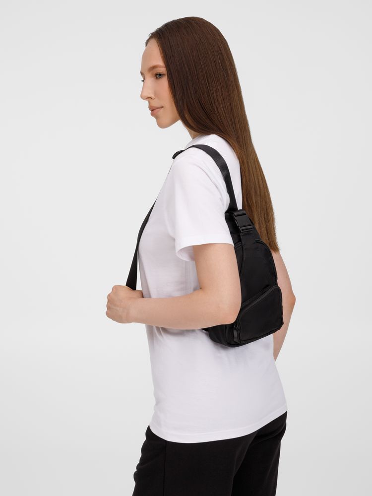 Спортивный кросс-боди рюкзак Bagventure, черный-4
