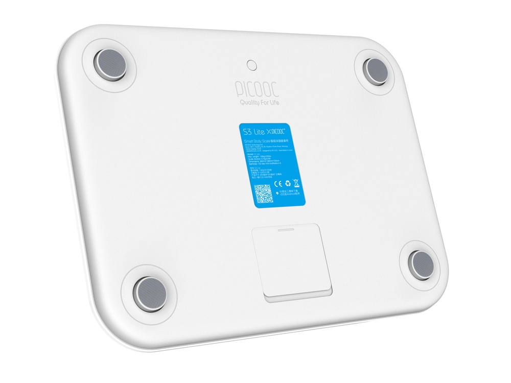 Умные диагностические весы с Wi-Fi Picooc S3 Lite White (6924917717049), белый-5
